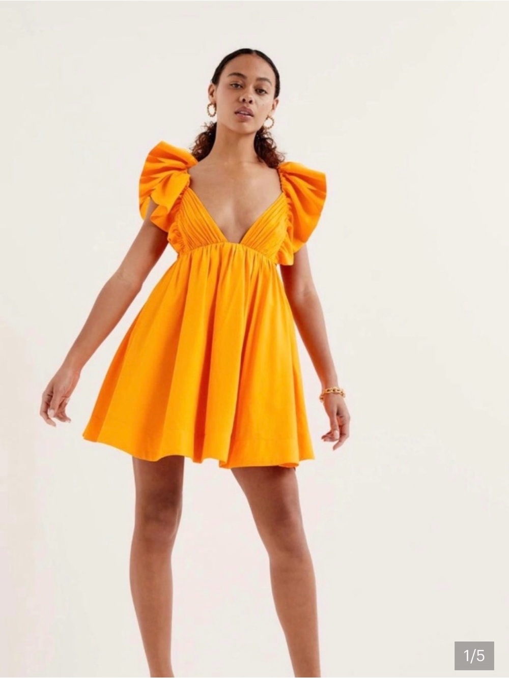 For Love & Lemons Clementine Mini Dress